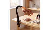 Nail Practice Hand with Clamp Adjustable for Beginners