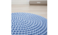 Anti-Rupture-Resistant Inflatable Balance Disc Thickened Wobble Cushion Adjustable Firmness for Seniors, Kids, Office