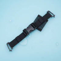 Scuba BCD Chest Strap Removable Scuba Chest Buckle Adjustable 1 Inch Strap Material Buckle Set for Divers, Underwater Sports