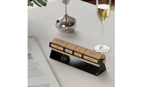 Hand Operated Perpetual Calendar Creative Design Metal Desk Calendar Mixed Material Home Decor Decorative