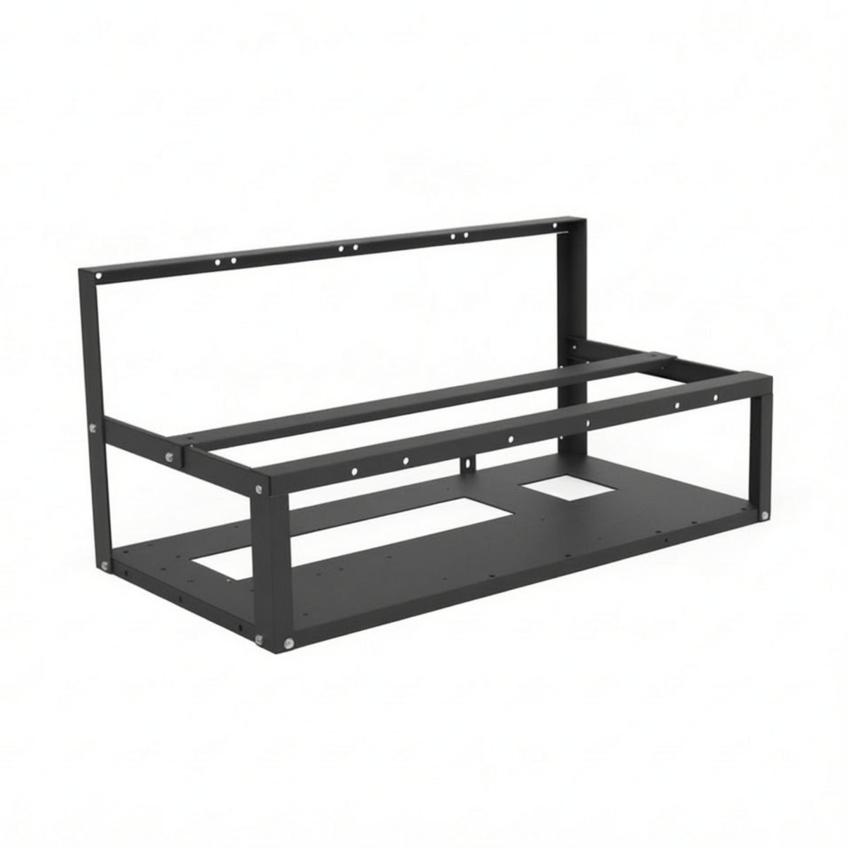 6 Display Adapter Cryptocurrency Rig Frame Steel Cryptocurrency Frame with 6 Display Adapter Slots for Miners