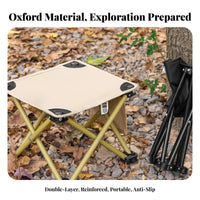 Portable Fishing Stool Easy Setup Outdoor Foldable Stool Multi-Use Foldable Fishing Chair for Tourists, Campers, Camping, Picnics, Beach