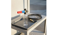 Solid Brass Central Core Foam Cannon Clog-Resistant Soap Cannon