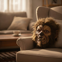 Face Covering Scary Mammal Facial Costume for Adults, Halloween