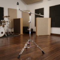 Extension Cymbals Stand Adjustable with Extension Arm Double-Braced Hardware for Drummers, Students, Rehearsal Rooms, Home Practice