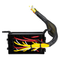 Relay Box with Pre-Wired Harness Heavy Duty Automotive Relay Fuse Box Hassle-Effortless Neat for DIY Mechanics, Engine Bay