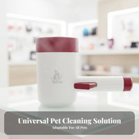Automatic Paw Washer Cup Soft Silicone Bristles Portable Dog Paw Cleaner