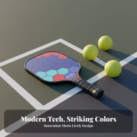 Pickleball Paddle Long-Lasting Hexagonal Center Pickleball Paddle Hexagonal Center Rackets USAPA Approved Racket Sports