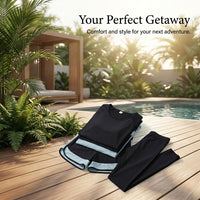 Swimsuits for Women with Long Pants and Sleeves for Water Sports, Plus Size Modest Three Piece Swimwear for and Girls