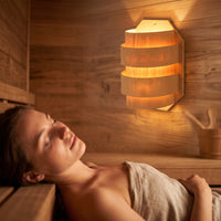 Wall Lamp Shade Wooden Sauna Lamp Shade for Steam Room