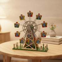 Musical Observation Wheel Vintage-Style Observation Wheel with Musical Box Nostalgic Ornament for Office