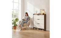 Shoe Organizer with Flip Drawers Shoe Organizer Narrow Furniture for Apartment Dwellers, Entryway, Hallway, Foyer