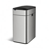 Motion Sensor Trash Can with Lid Odor Control Touchless Trash Can Compact