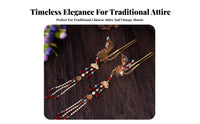 Dynastic Period Design Hair Adornment Kit Intricate Features Traditional Chinese Headdress Set Ancient Design Bridal Hair Crown