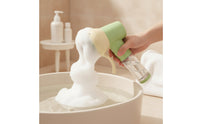 3-in-1 Dog Shampoo Dispenser with Brush Handheld Foaming Dog Shampoo Dispenser Portable Electric Pet Brush Compact for Dogs, Cats, Home