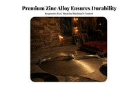 Long Flat Arms Drum Cymbal Sizzler Adjustable Clamp Cymbal Sizzler Silver Silver-Toned Percussion Accessory Riveted Ends