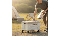 Foldable Storage Box Portable Trunk Storage Box Heavy Duty Home Organization for Picnic, Travel