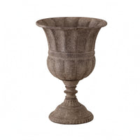Pedestal Urn Planter Textured Decorative Urn Planter Classic Design
