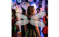 Translucent Wing Costume Mesh Dragonfly Appendages Fairy Wing Costume for Cosplayers, Cosplay, Festivals