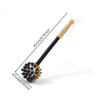 Manual Massage Hammer Portable Back Massage Hammer with Long Handle Handmade