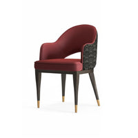 Modern Design Upholstered Shell Chair Minimalist design Seating Furniture Soft Upholstery arcd rearrest for Homeowners, Interior Designers, Business Owners