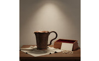 Copper Fairness Cup Long-Lasting Hammered Copper Tea Pitcher Reusable