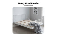 Under-Mattress Support System Thickened Planks rollable Slat Foundation Prevents Sagging Bed Base for Students, Homeowners, Guest Room, Home