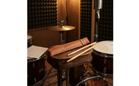 PU Leather Drumstick Bag Flap Closure Drum Holder Wear-Resistant Musical Equipment