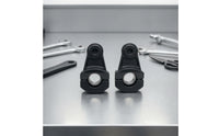 Toothed Handlebar Riser Clamp Adapter Split Motorcycle Handlebar Riser with Pad Long-Lasting Corrosion-Resistant for Street Bikes