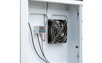 3-Speed Adjustable USB Cooling Fan High Airflow Temperature Control Fan Plug and Play Network Cabinet Cooler Low Noise for DIY Enthusiasts, Multimedia Box, Wiring Closet