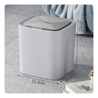 Smart Trash Can Quiet Smart Trash Bin with Lid Motion Sensor Bin Hygienic Wastebasket Minimalist for Bathroom, Bedroom