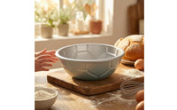 Soccer Cake Pan Anodized Finish Hemispherical Cake Pan Open Top