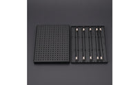 Perforated Model Painting Stand Built-in Storage Model Painting Stand Stable Support Clip Holder Board