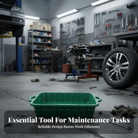 Oil Drain Simple to Clean to Clean Large Capacity Oil Collect Pan Reusable Automotive Drip Tray for Mechanics, Home Mechanics, Auto Repair Shop