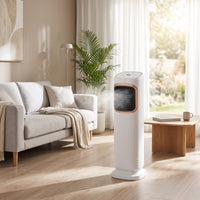 Vertical Column Air Cooler Slim Floor Air Cooler Space-Saving Appliance Oscillating for Bedroom