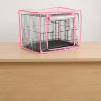 Transparent EVA Bird Cage Cover, Zippered Birdcage Cover for Guinea Pig, Warm Windproof Outdoor and Indoor Pet Cage Layer