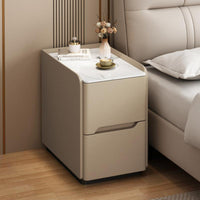 Installationwithout Cost Narrow Storage Cabinet Space-Saving Design Narrow 2-Drawer Cabinet Slim Profile Nightstand Easy to Clean for Apartment Dwellers, Homeowners, Pet Owners, Small Areas, Dorm Room, Hallway