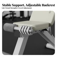 Heavy Duty Construction Bench Press Bench Comfortable High-Density Padding Strength Training Equipment Thick Padded Cushion for Men