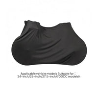 Water-Resistant Full-Coverage Bike Cover Dustproof Stretchy Bike Cover Sunshielding Soft Material