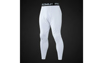 Men's Compression Leggings High Stretch Quick Dry Tights Second-Skin Feel Men's Workout Tights for Gym, Basketball, Football