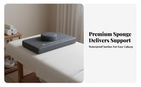 Anti-Collapse Beauty Bed Headrest Inset Design Massage Table Face Cradle Pillow Soft Cushioning for Beauticians, Salons, Spas