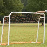 Includes Carry Bag Small Soccer Goal Frame Rust-Proof Portable Soccer Goal Tool-Effortless Assembly Sports Equipment for Training