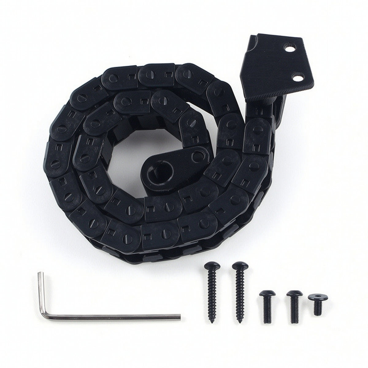 Cable Drag Chain Flexible Cable Carrier Low-Profile Hardware for 3D Printer Hobbyists