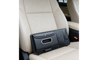 Car Sun Visor Storage Pouch Multi-Functional Leather Sun Visor Pouch Space Saving Automotive Accessory