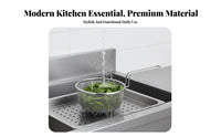 Rust-Proof Pasta Skimmer Basket Rustproof Strainer Multi-Purpose Fine Mesh Frying Basket Heat Resistant for Hot Pot, Restaurant