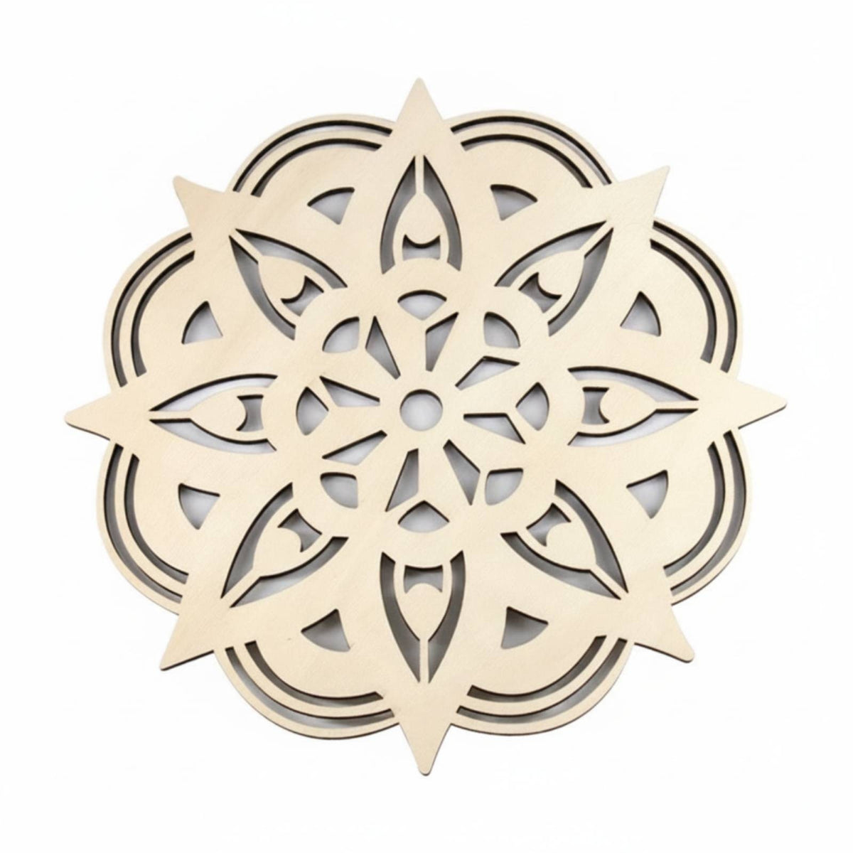 Mandala Wall Decor Boho Mandala Wall Art Zen Layered for Mindfulness Room, Bedroom