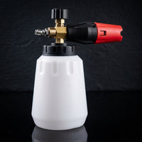 Spray Bottle for Car Cleaning and Car Wash, High Pressure Pump Sprayer with Copper Foam Lance, Quick Release Adjustable Nozzle