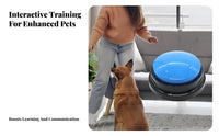 Capture and Playback Pet Talking Button Customizable Sound Dog Communication Button Educational for Dogs, Cat Owners, Playtime, Indoor, Home