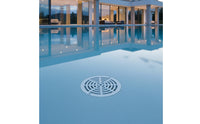 Grille-Style Pool Main Drain Cover 203 Mm Screw-Mount Pool Drain Cover Circular Frame Frame Mounting Holes