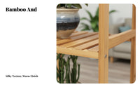 Multi-Tier Plant Stand Floor-Standing Multitier Plant Holder Space Saving adaptable Use for Decorators, Gardeners, Home Corner